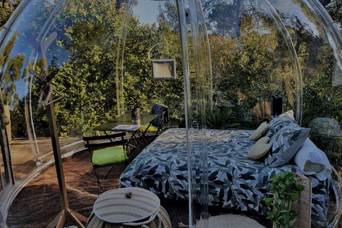 Nuit dans une bulle en PACA - bulle jungle